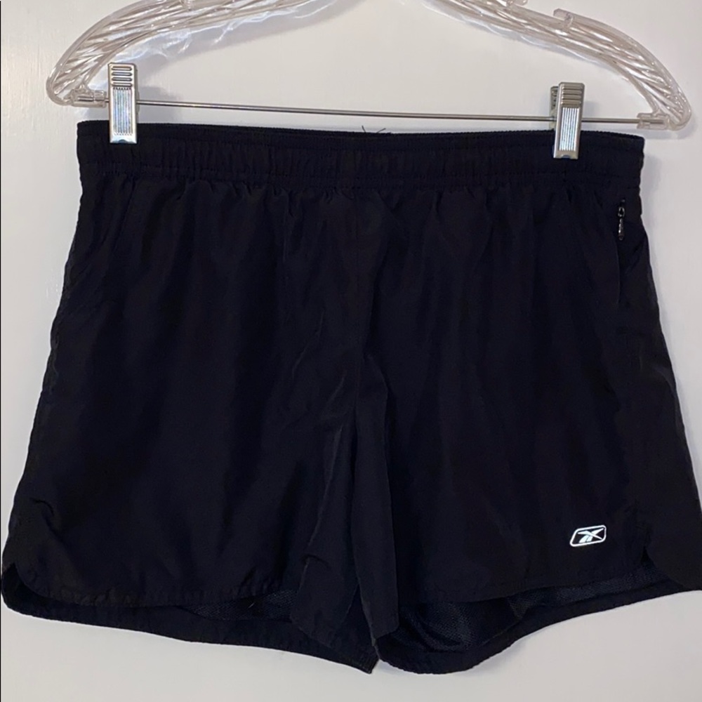 Reebok black athletic shorts
